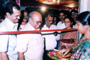 Mrs. Sheela Vhatkar welcoming Mr. Eknath Gaikwad, MP, his right advocate Pradip R. Kadam, Chairman, leftside Mr. Deepak Kale, Corporator, and Mrs.Asha Kale, Corporator. 


