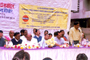 Dr. Mahajan, Superintendent J. J. Hospital, addressing the gathering at the Medical Camp organized by Patpedhi.
Present ( first row L to R) Mr. Karkhanis, Mr. Sonkar Shastri, MP and Chairman SC, ST Commission Union of India, Mr. Rangrajan, Manager IOC, Mr. Uttam Khobragade, IAS, Advocate Pradip R. Kadam, Chairman.
